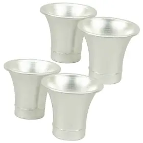 Kt-1708 Pirate Mfg Aluminum Velocity Stacks 4pc - 3-1/2h X 3-7/8w Fits Vw Bug Buggy Sand Rail