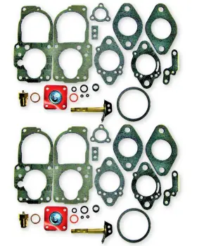 Pirate Mfg Rs39k-2 Carb Rebuild Kit Solex 34 Pdsit-2 Pair For Type-2 Bus 72-74 Std And 1700
