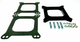 Pirate Mfg Sp9138 1/2 Inch Open Square Phenolic Carburetor Spacer Holley Style