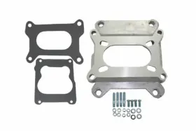 Pirate Mfg Sp9144 1-1/8 Inch Carb Carburetor Adapter Holley Rochester 2bbl To 4bbl Quadrajet 4 Barrel