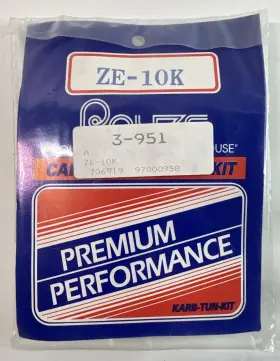 Premium Performance Ze-10k Royze Carburetor Tune Up Kit Nos Vintage Su Tr6