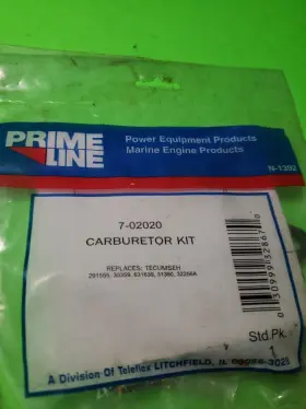 Prime Line 702020 Carburetor Kit 7-02020