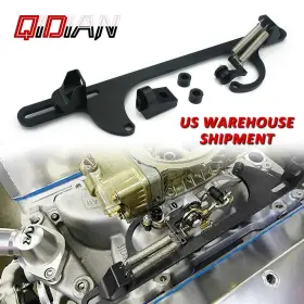 Qidian Ef-044-it-jqmzj-bk-us Car Engine Throttle Carburetor Bracket For Holley 4150 4160 350 400