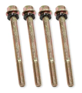 Quick Fuel 012363000580 5-3qft Bowl Screws 2-1/2 4150/4160 Long Style Includes Nylon Gas
