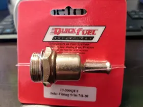 Quick Fuel 849804002854 19-500qft 7/8-20 Inlet 5/16 Inch Barb