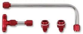 Quick Fuel 849804007477 34-600rqft Dual Feed Line #6an Red
