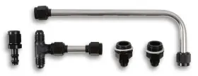 Quick Fuel 849804007484 34-600sl-blkqft Dual Feed Line #6an Slayer Series-black