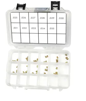 Quick Fuel 849804007811 36-35qft Air Bleed Assortment Kit .035 Inch - .045 36-35