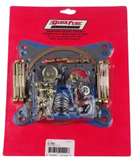 Quick Fuel 849804012006 3-302qft Super Non-stick Rebuild Kit 4150 D.p. 390-850 Cfm