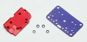 Quick Fuel 849804012273 34-3qft Billet Metering Plate Kit Vacuum Secondary