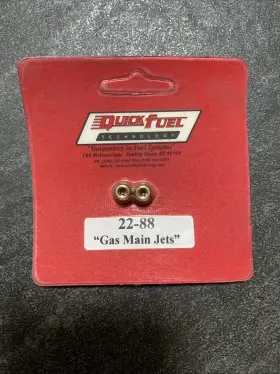 Quick Fuel Technology 849804004964 22-88qft Carburetor Main Jet