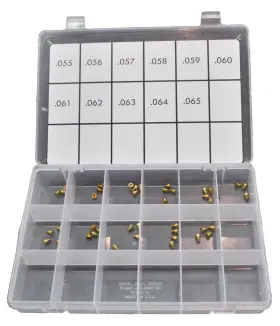 Quick Fuel Technology 849804007880 36-55qft Air Bleed Assortment Kit .055 Inch - .065 36-55