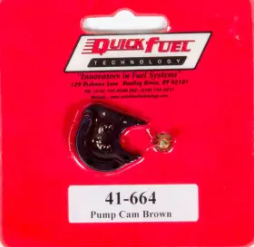 Quick Fuel Technology 849804008597 41-664qft - Pump Cam Brown