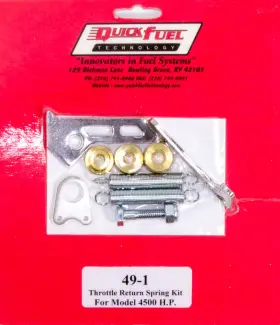 Quick Fuel Technology 849804009198 49-1qft - Throttle Return Spring Kit 4500hp