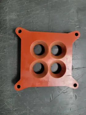 R2c Performance 10503 4150 I Inch Phenolic Carb Restrictor Spacer