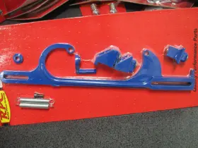 Racing Power Company R5455blu Rpc Throttle Cable Bracket For 4150 Dominator Carb