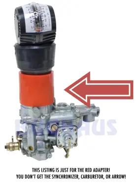 Redline 43-5713-0 Empi Epc Carburetor Synchronizer Adapter Free Shipping