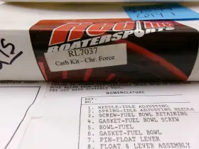 Redline Rl7037 Carb Kit Pn