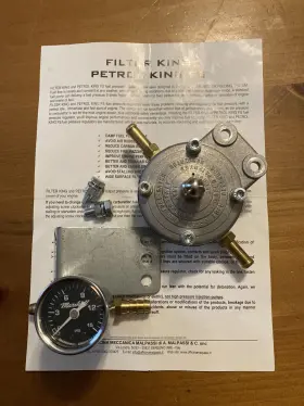Redline Weber 31800.063 Malpassi Fuel Pressure Regulator For Carbs 1.5 - 8.5 Psi