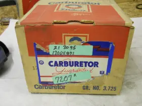 Rochester 17054971 1bbl. Carburetor 1974 Chevrolet 4cyl. 140 Inch Mj