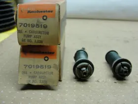 Rochester 7019515 2 Nos Delco Carburetor Accelerator Pump