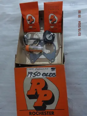 Rochester Products 3.725 7001376 1949-1950 Olds Oldsmobile V8 Carburetor Repair Kit Back Draft Carb