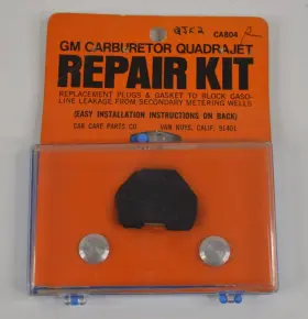 Rochester Qjk2 Nos Quadrajet Carburetor Secondary Well Seal Sponge And Welch Plug Set Ca804