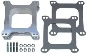 Rpc T2081 Holley 4150 Carb Spacer Kit Open Center 2 Inch Tall