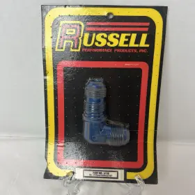 Russell 6128 Performance -12 Flared Bulkhead 90 Degree Elbow