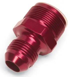Russell 640350 #8 To 1in -20 Carb Adapt Fitting Red