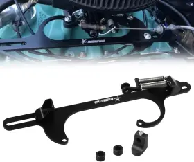 Rs-tb010 Ryanstar Racing Billet Aluminum Throttle Cable Bracket Fit 4500 Black