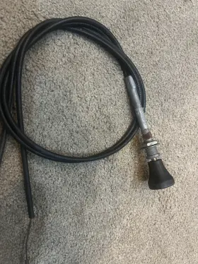 Scp British 734-270 Dual Choke Cable Triumph Tr6 Tr250