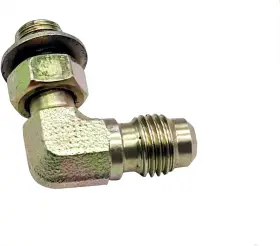 Seapple 3033740 Elbow Check Valve 90 Joint Fuel Return Gear Pump 3/8 Inch Screw 3033740