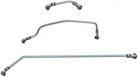 Shafers Classic Clr400 Carburetor Linkage Set 348 Tri Power 1958 Impala / Full Sze