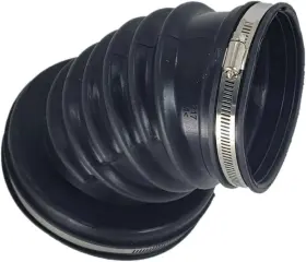 Smart Miles 06395 53032944al Intake Resonator Upper Hose Duct Tube Pipe Compatible With Black