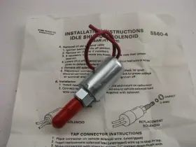 Spark Es66 1973-1974 Corolla Fuel Shut-off Solenoid Carburetor Idle Stop