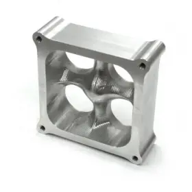 Speedmaster 120.1010 4500 Aluminum 2 Inch Cnc Machined Carburetor Spacer Square Bore