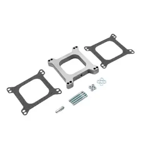 Speedmaster Pce120.1002 Carburetor Spacer Open Aluminum 1 Inch With Vacuum Port
