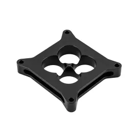 Speedmaster Pce120.1008.02 Carburetor Spacer 1 Inch Aluminum Black Anodized 4150 Square Bore 4-port