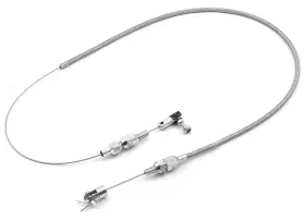 Pce125.1002 Speedmaster Braided Stainless Steel Throttle Cable 24 Inch Length
