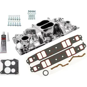 Speedmaster Pce147.1001k Holeshot Intake Kit 1957-95 Small Block Chevy 350 Inclu