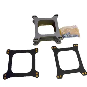 Speedway Rpma109-5 Carb Carburetor Spacer 2 Inch Aluminum Open Holley Edelbrock Carter Demon A109