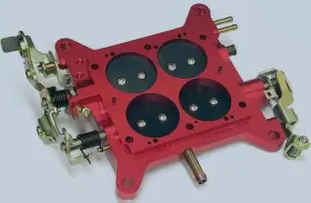 1111-2r Srn Red Performance 850 Cfm Carburetor 4150 Double Pumper 1.75 Inch Bore Base Plate Carb 1111-2r Srn Red Performance 850 Cfm Carburetor 4150 Double Pumper 1.75 Inch Bore Base Plate Carb