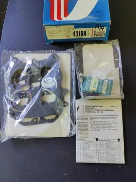 431ra Standard Carburetor Repair Kit For 1968-70 Oldsmobile 4mv Rochester Carb