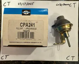 Standard Cpa241 New Hygrade Carb Choke Pull Off Ford 2bbl 1982-85 Mustang