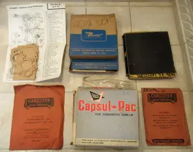 Stromberg 381673-v Vintage 1950s 1960s Lot Of 6 Nos Chrysler Dodge Carburetor Rebuild Kits Parts