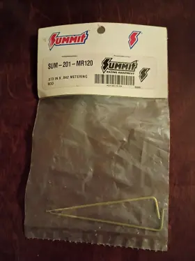 Summit Racing Mr120 Carburetor Metering Rod .073 Inch X .042 In
