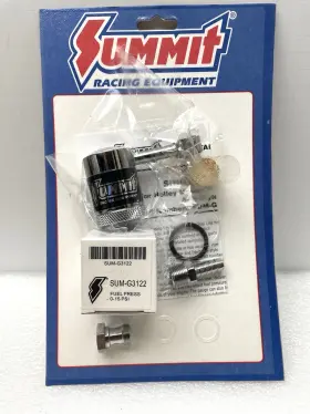 Summit Racing Sum-g1523-1 Single Feed Fuel Line Kit Holley 4160 Carter Edlebrock Afb