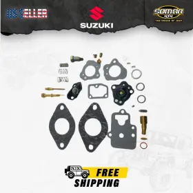 Suzuki #1320080000t Carburetor Gasket Jet Nozzle Repair Kit For Samurai 1986-1995 1.0 Sj410
