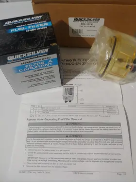 The Rop Shop 101616 Water Separating Fuel Filter Kit For Mercury Mercruiser 35-8m0116793 8m0116793